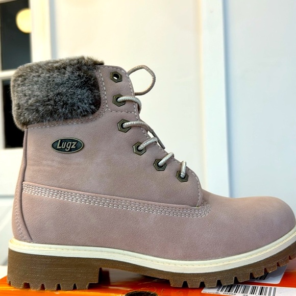 Lugz Convoy Fur boots, color pink, size 7 M - Picture 3 of 7